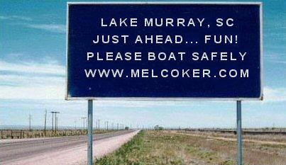Please Practice Safe and Courteous Boating at Lake Murray